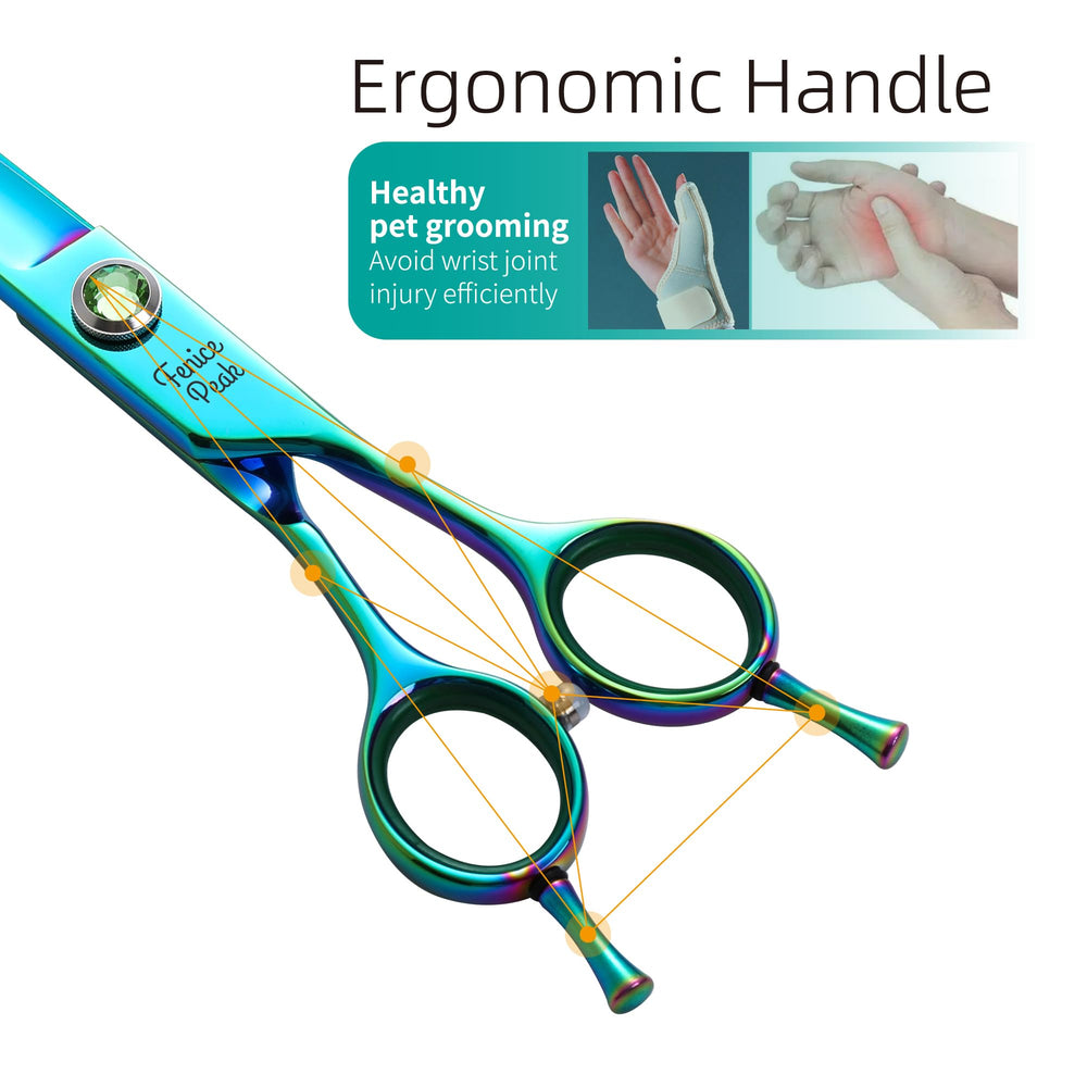 Fenice Peak adjustable screw dog shears offer customizable tension for easy maintenance