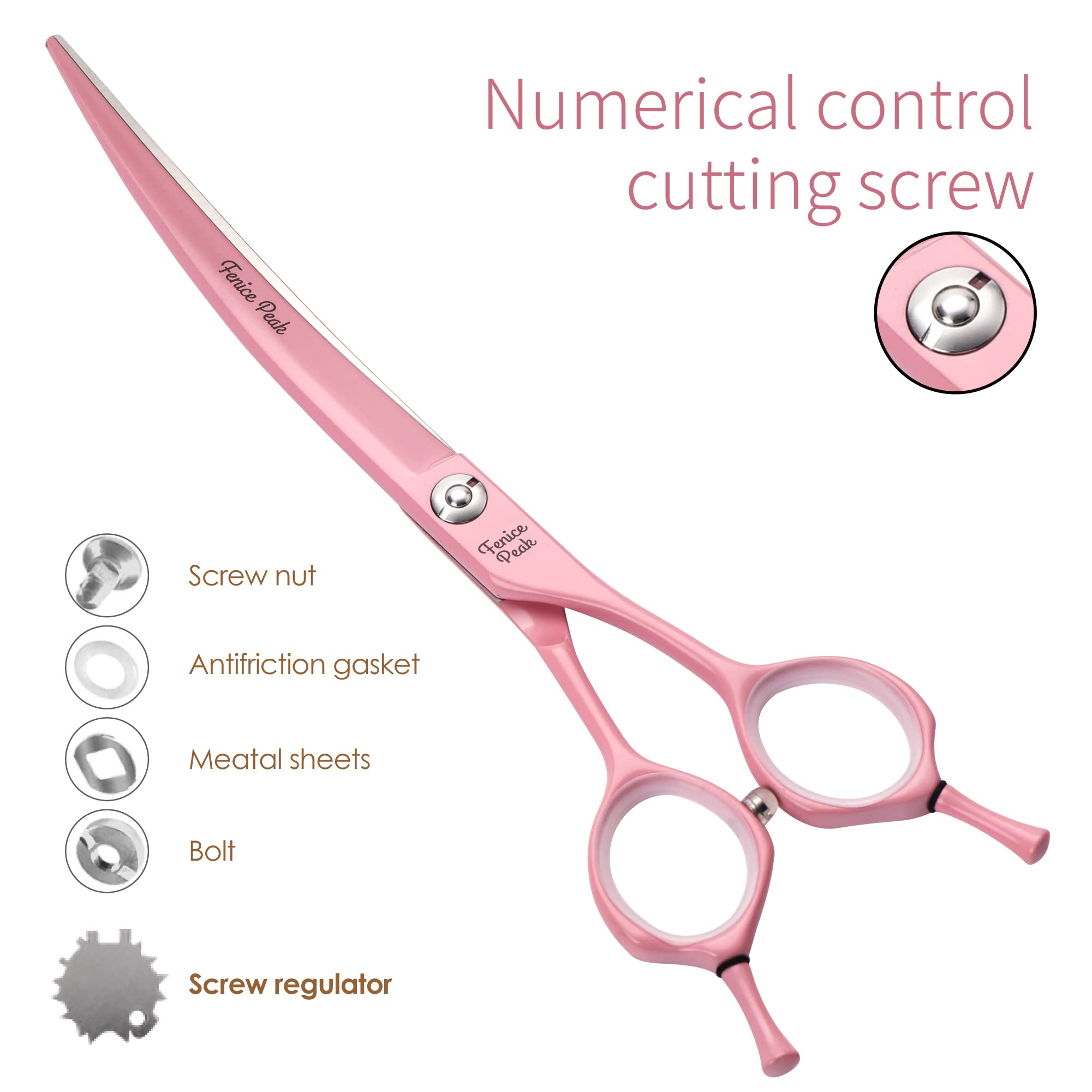 Fenice Peak adjustable screws for sharpening blade tension and control