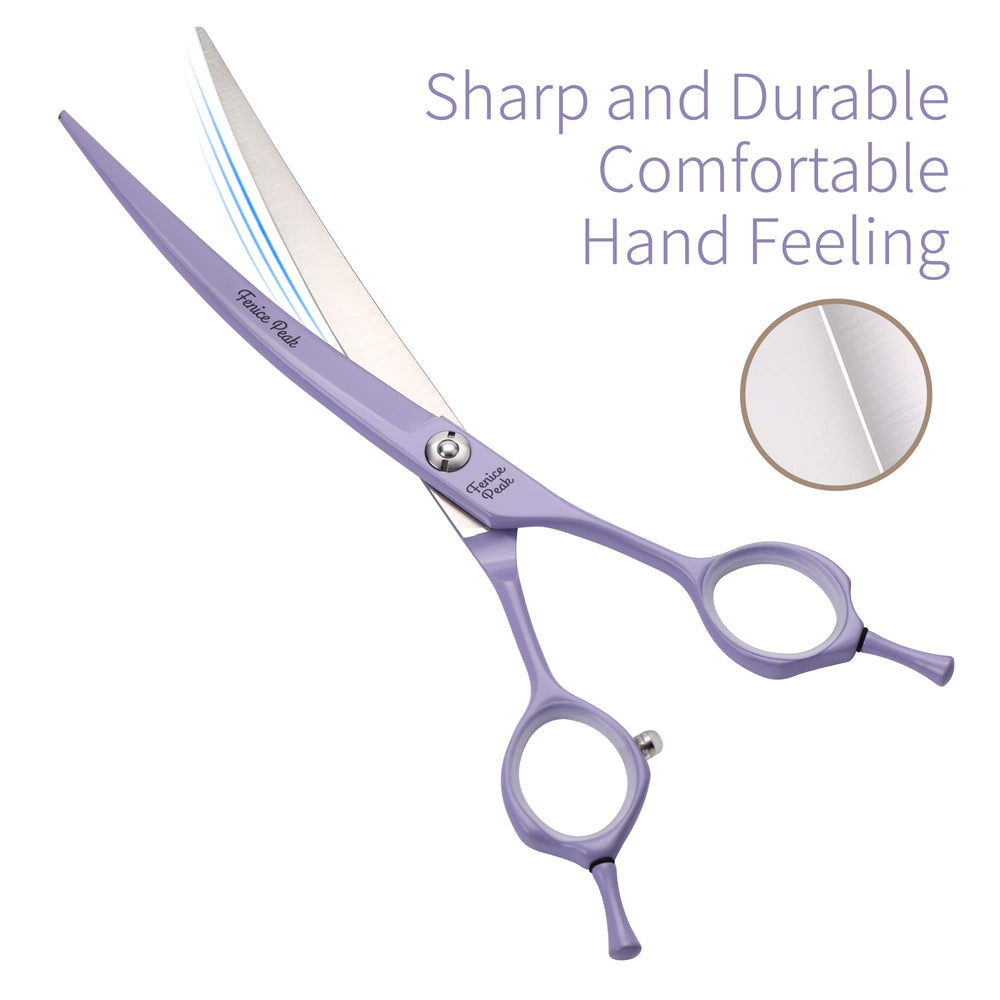 Fenice Peak curved ergonomic handle design for comfortable extended grooming sessions