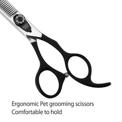 Fenice Peak chunker scissors for bulk fur shaping.