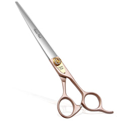 Fenice Peak dog scissors rose gold full product view for professional grooming