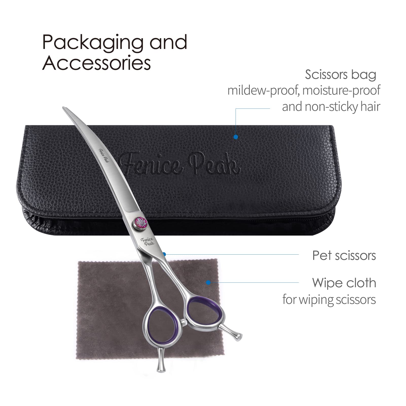 Fenice Peak durable precision-cut results for thick fur and wiry coats