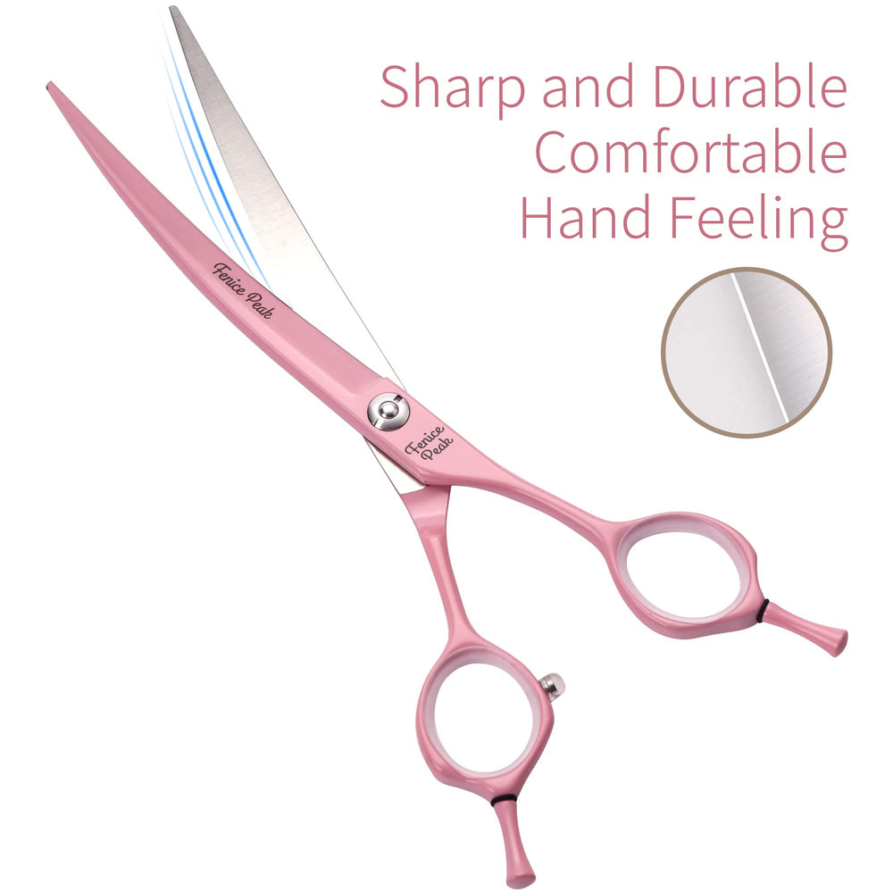 Fenice Peak ergonomic pet grooming handle provides a comfortable grip