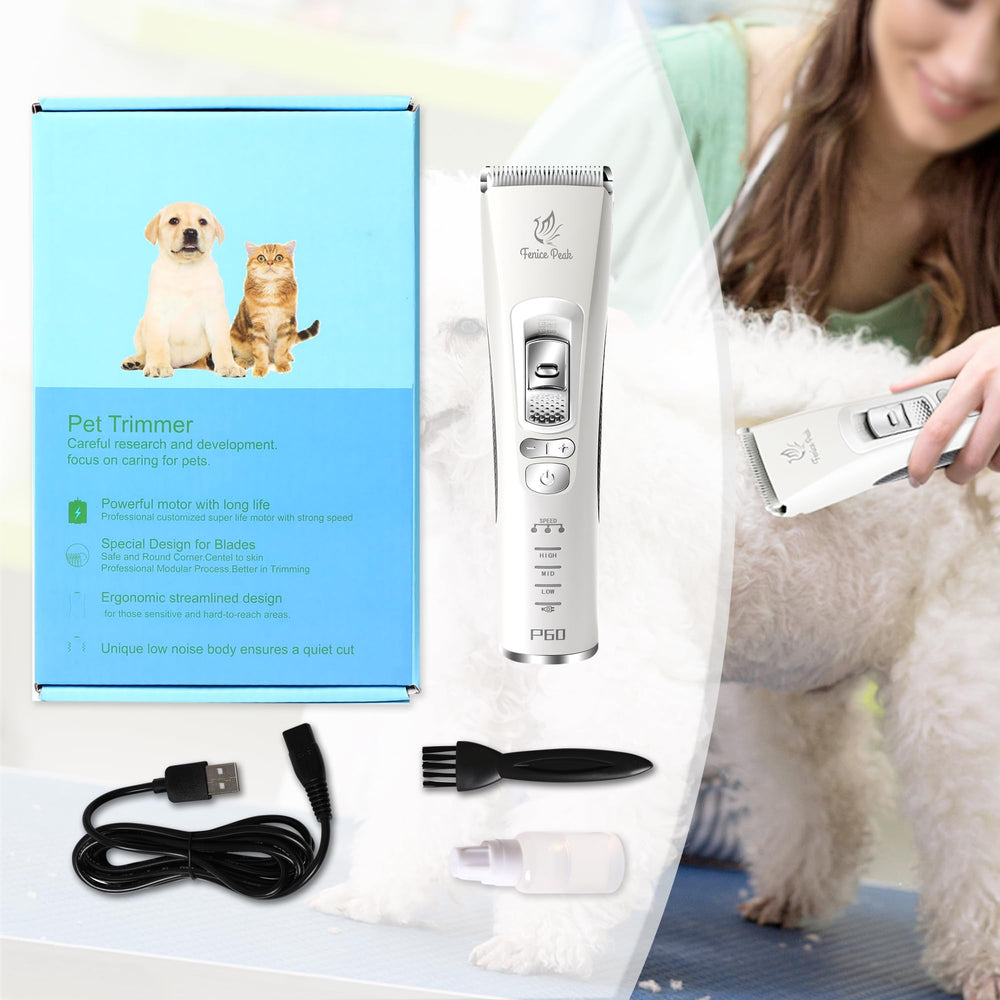 FENICE PEAK universal clipper ideal for dogs and cats alike.