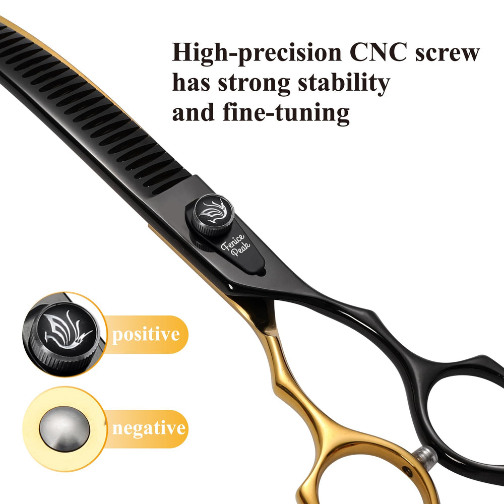 Fenice Peak gold and black dual-tone finish stays bright.