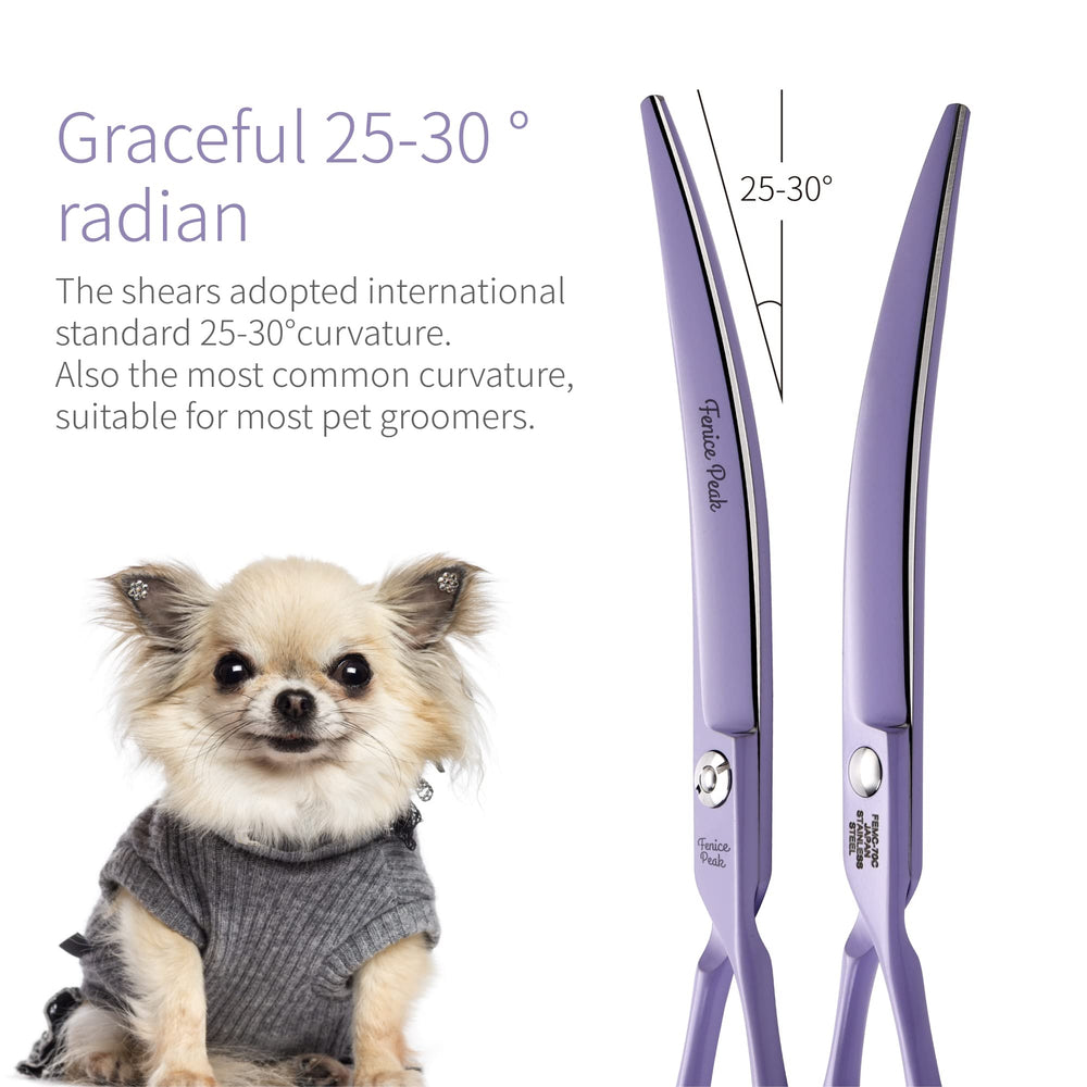 Fenice Peak pet grooming in action demonstrating smooth, blended trim