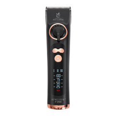 Fenice Peak pro dog clippers cordless in hand for uninterrupted large-dog grooming.