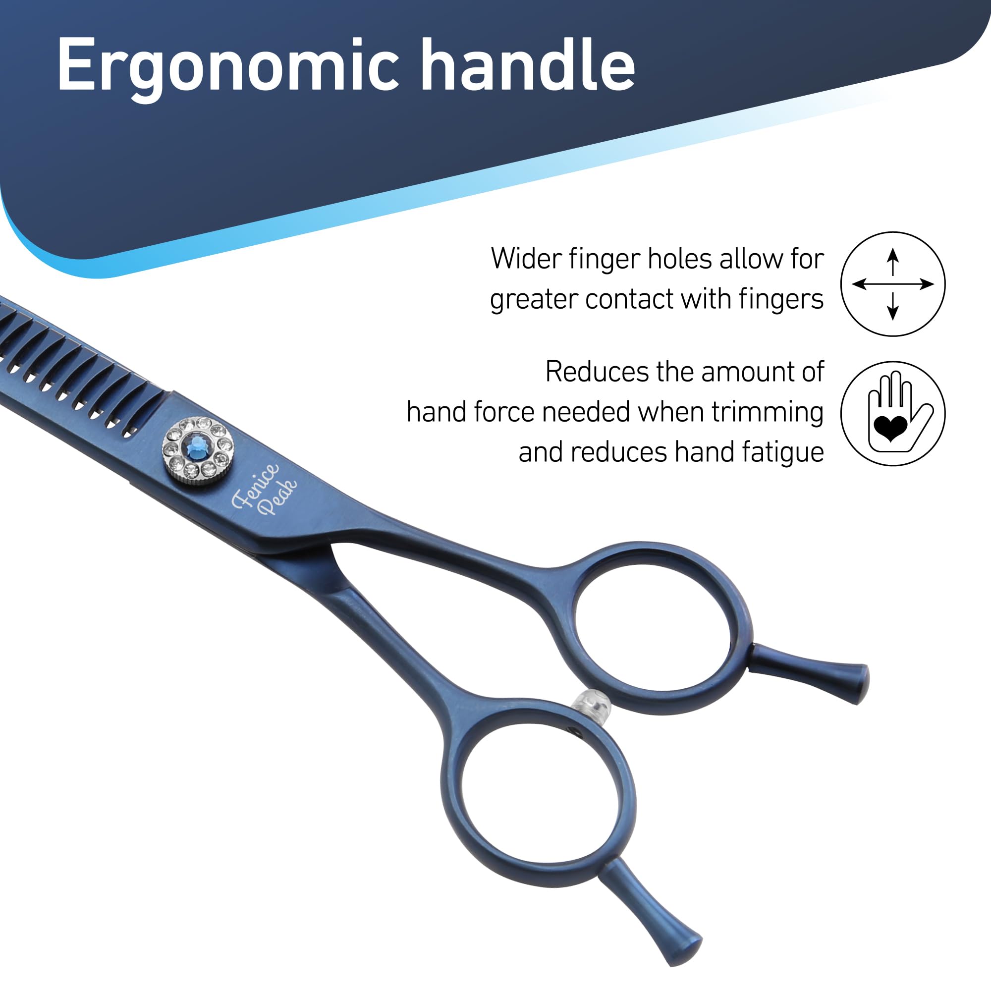 Fenice Peak professional-grade sharpness for efficient pet grooming