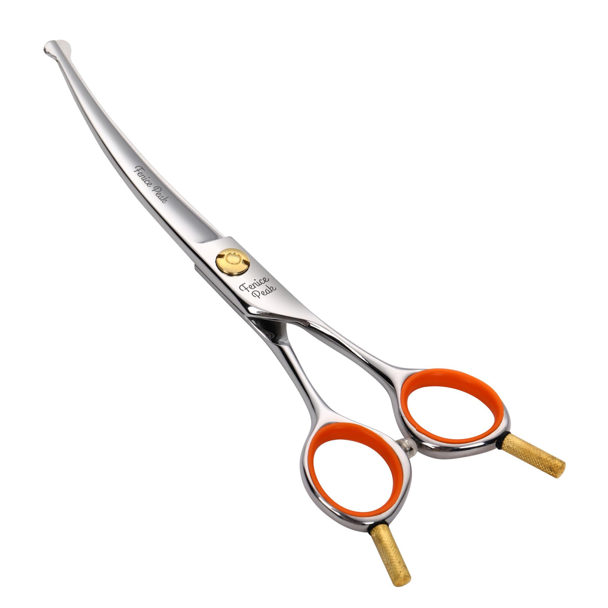 Fenice Peak small curved scissors body cut for precise body trimming on pets