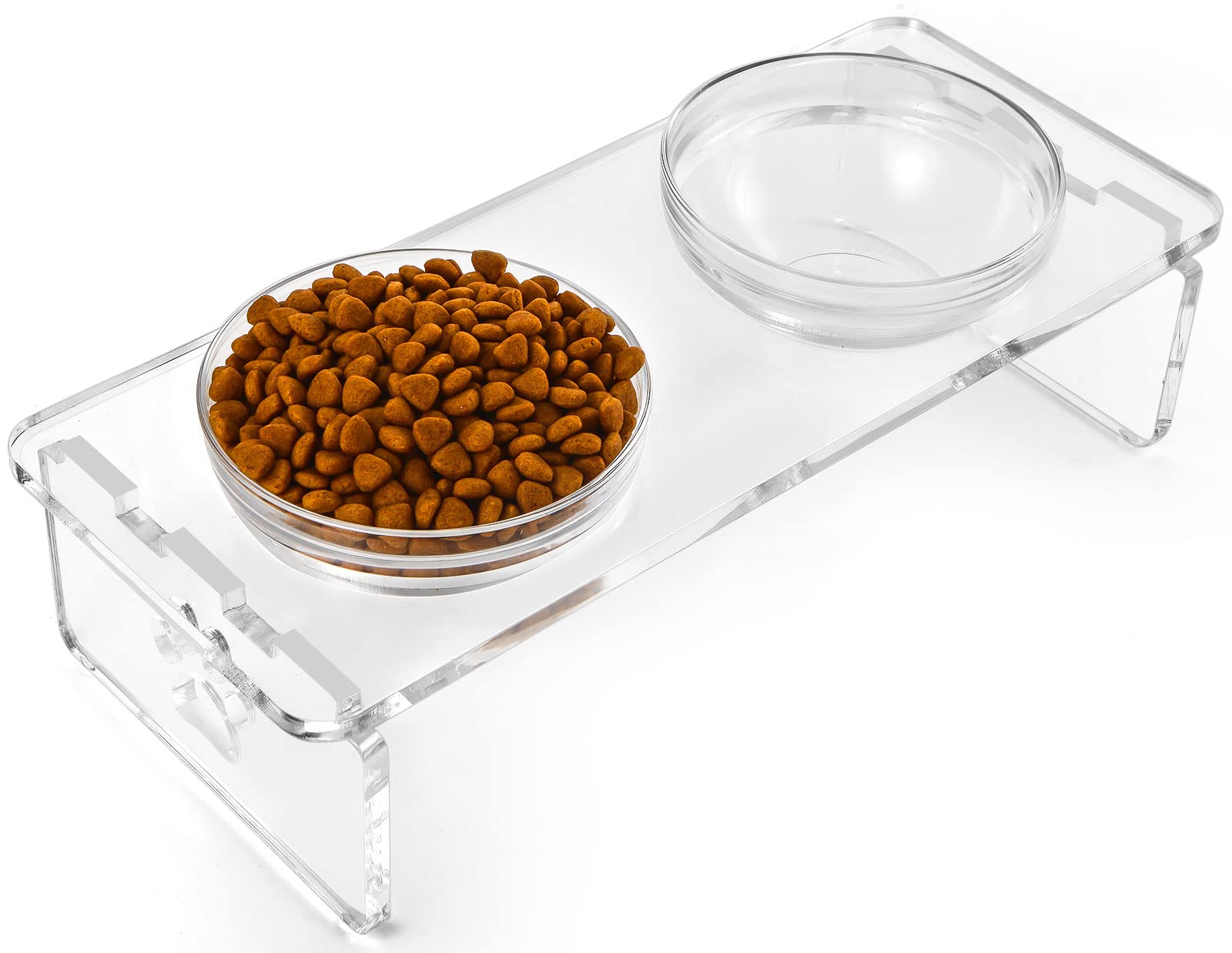 Feoyoho elevated-pet-bowls-stand supports comfortable meals for small pets.