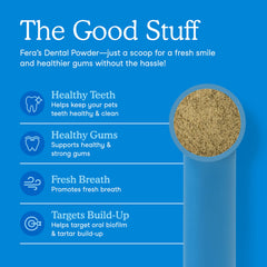 Fera Pets seaweed ingredients highlight kelp components supporting dental care.