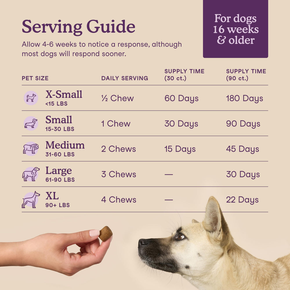 Fera Pets calming chews close-up texture shown