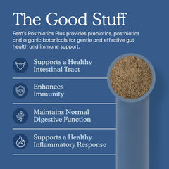 Slippery Elm ingredient close-up highlights a traditional digestive-support addition.