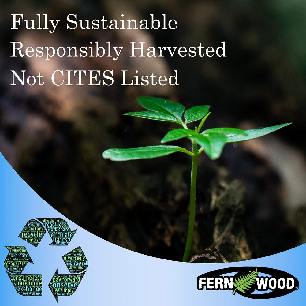 Fernwood insulation panel helps stabilize temperatures and reduce habitat vibrations.