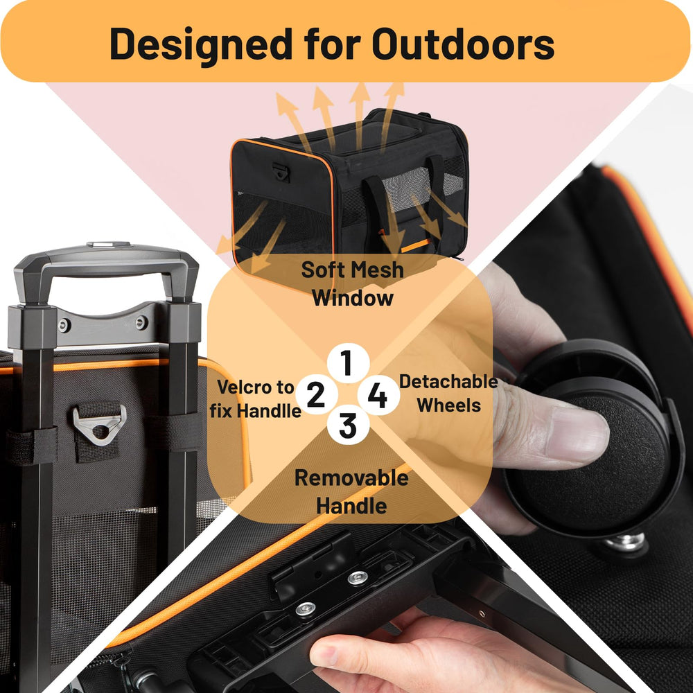 Ferrafay pet carrier comfort mat provides cozy support on journeys.