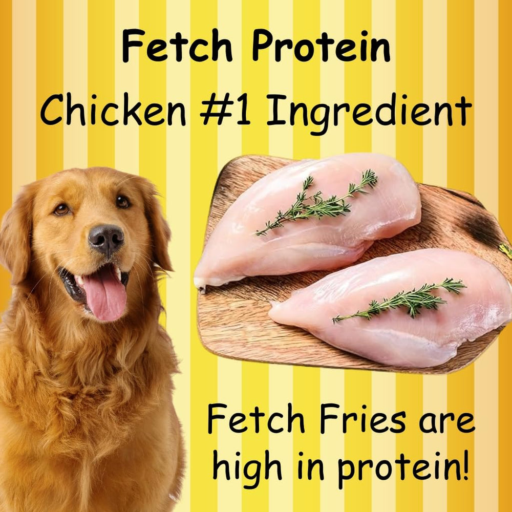 Fetch Fries USA-made label emphasizes quality craftsmanship and domestic production.