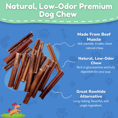 Fetch & Fun BULLYSTICKS natural single-ingredient chew without additives.