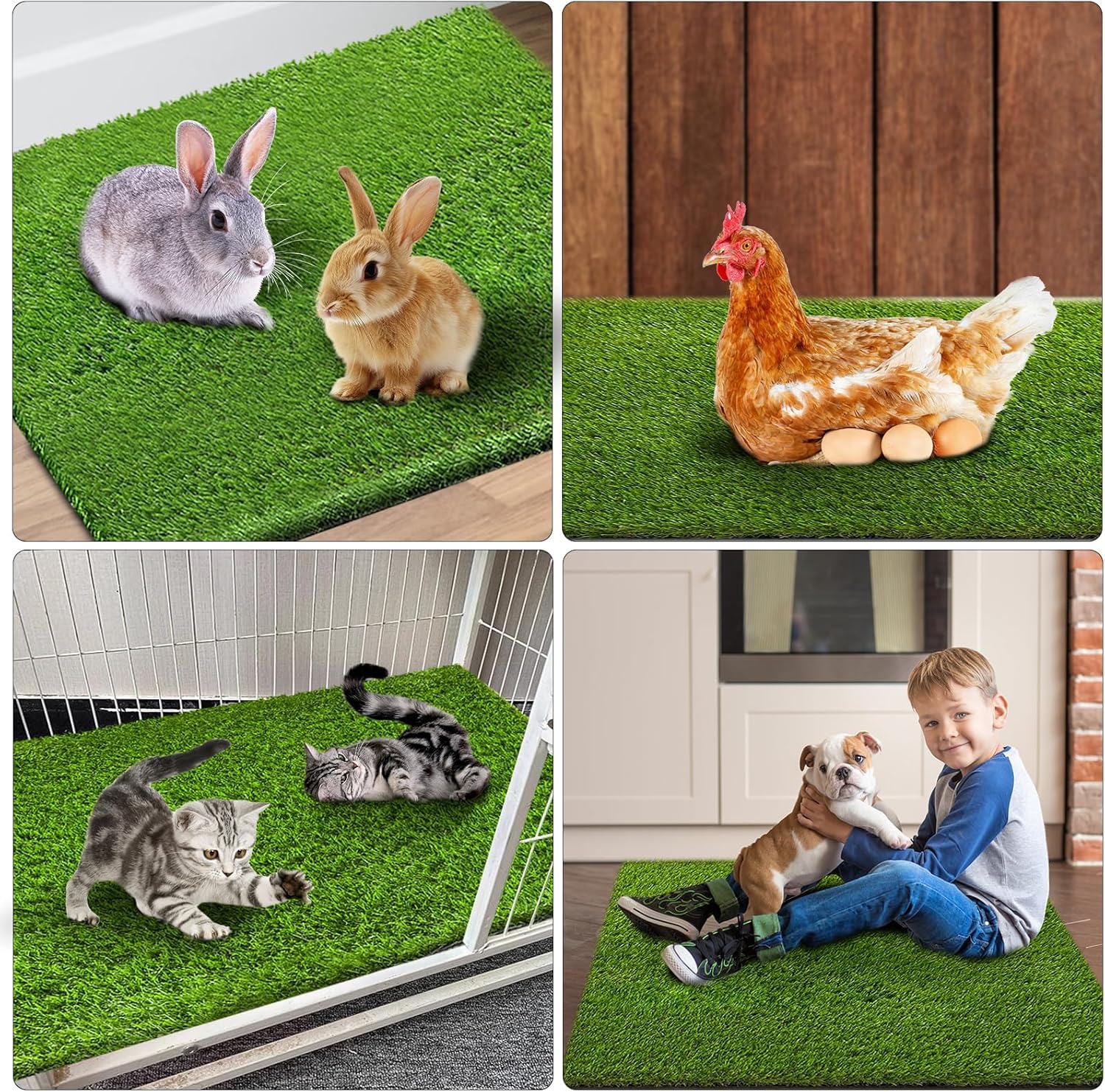 Fezep two-pad option for large dogs by joining pads together
