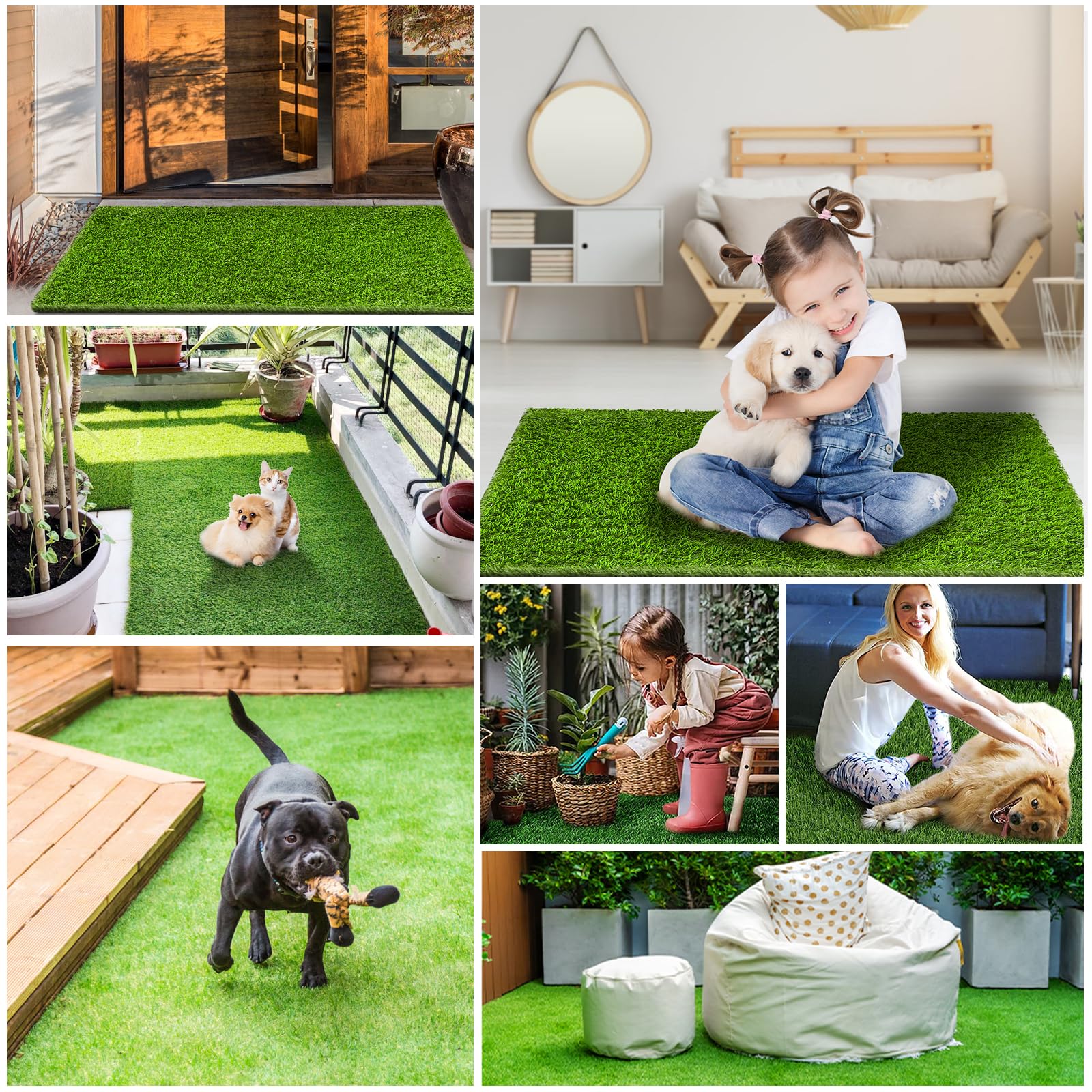FezepYmaz eco friendly material supports pet safe indoor outdoor versatility.
