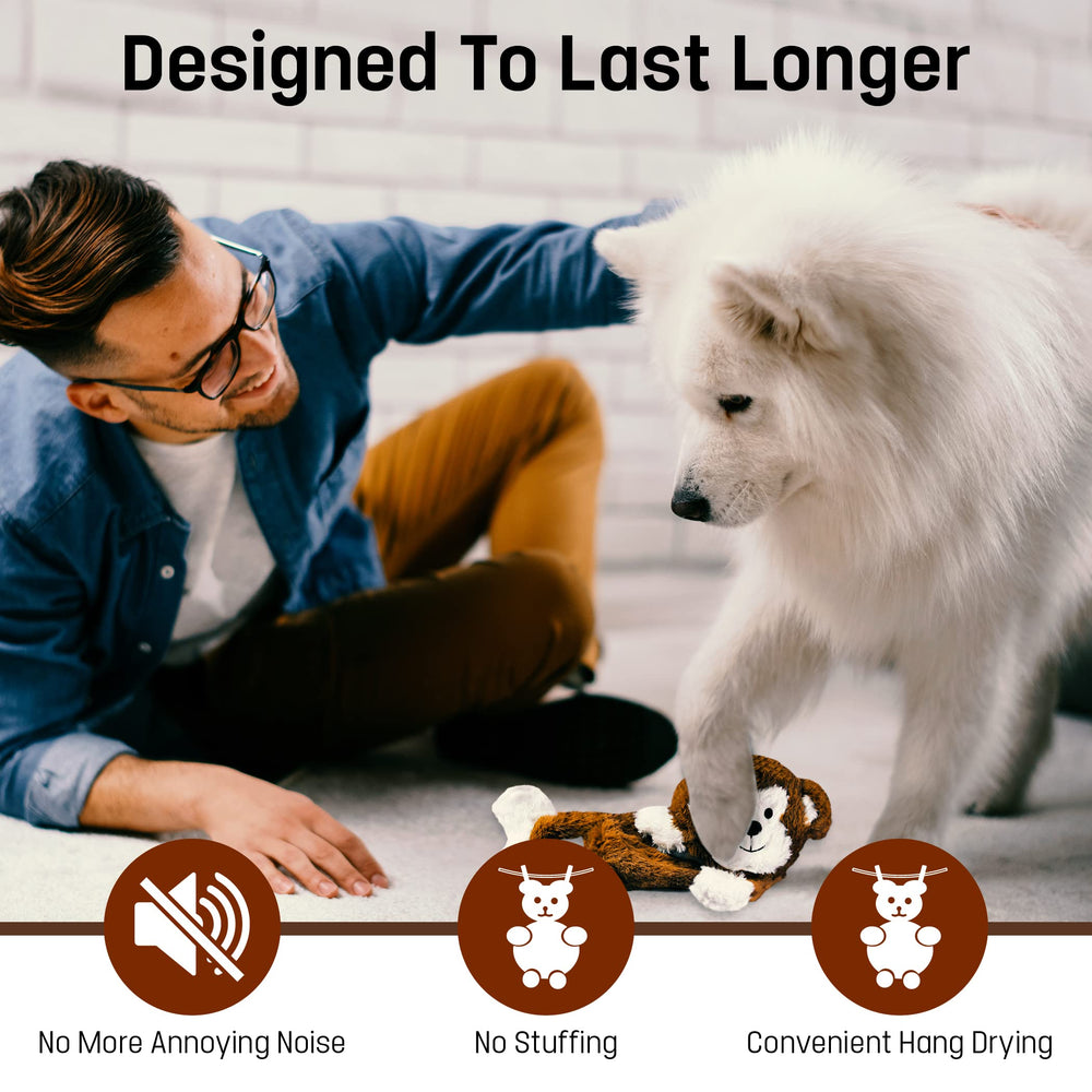 FGA MARKETPLACE Monkey Flat faux fur remains bright after outdoor adventures