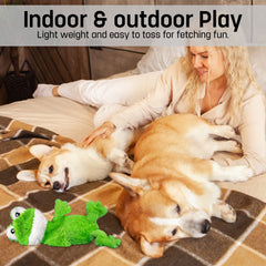 FGA MARKETPLACE 21in Duck-Frog-Squirrel plush toy provides gentle teething and calm play.