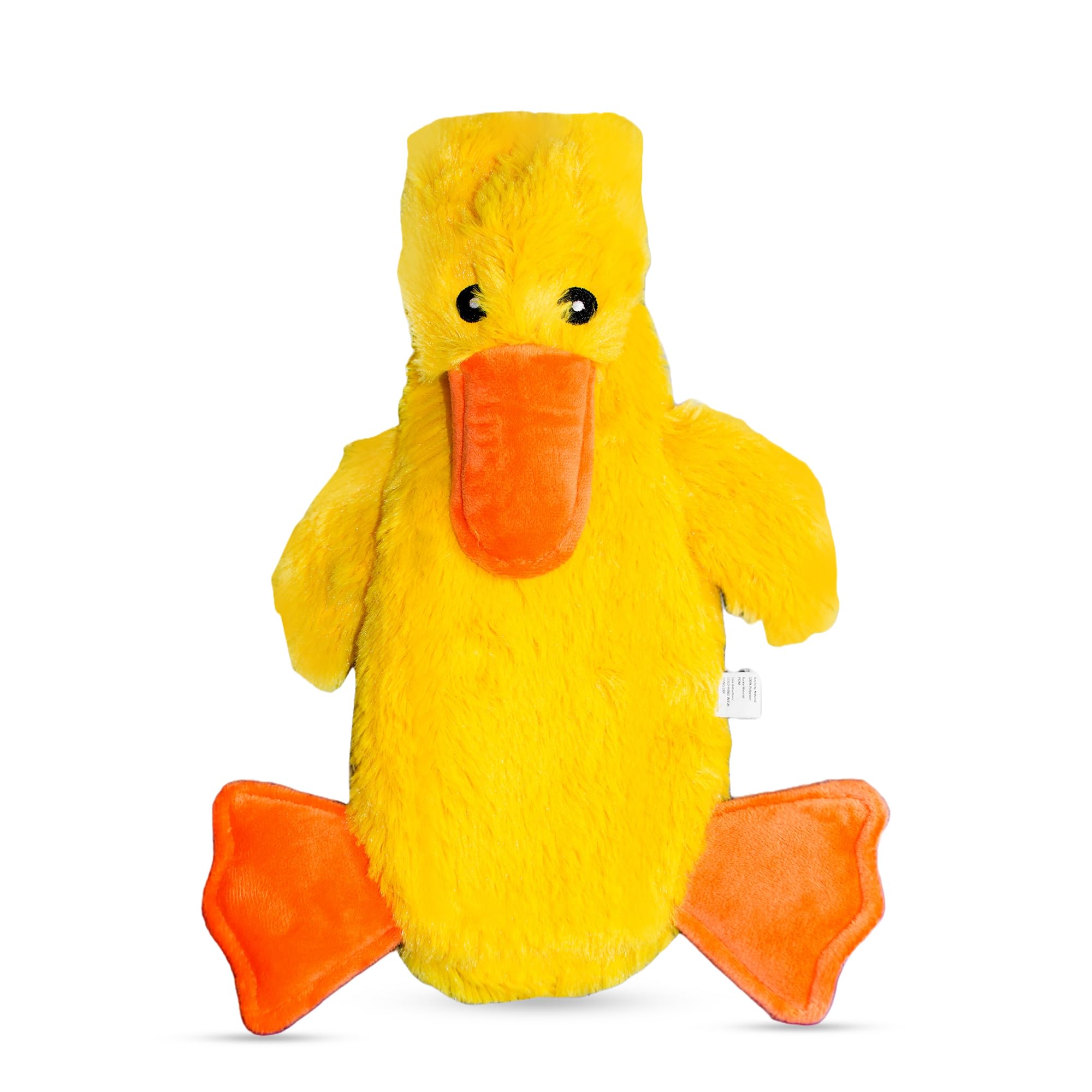 FGA Marketplace Duck Flat no-stuffing toy close-up for quiet play.