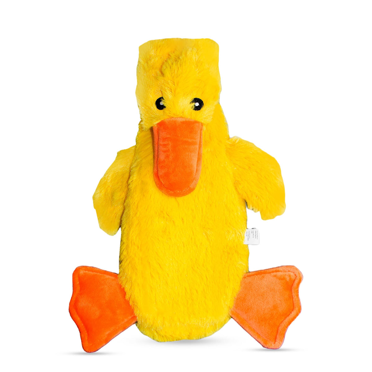 FGA Marketplace Duck Flat no-stuffing toy close-up for quiet play.