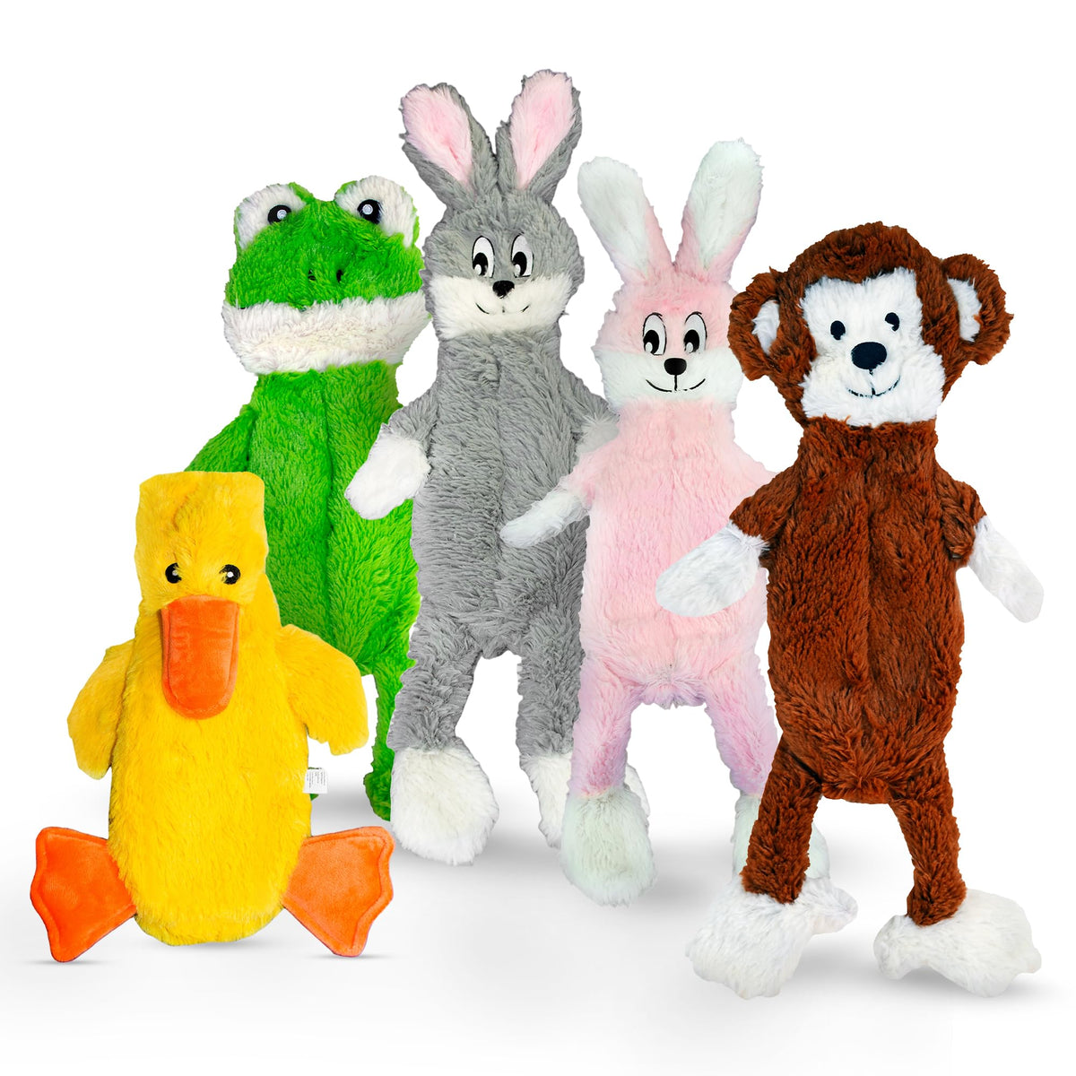 FGA MARKETPLACE flat no-stuffing no-squeak dog toy close-up for quiet, mess-free play.