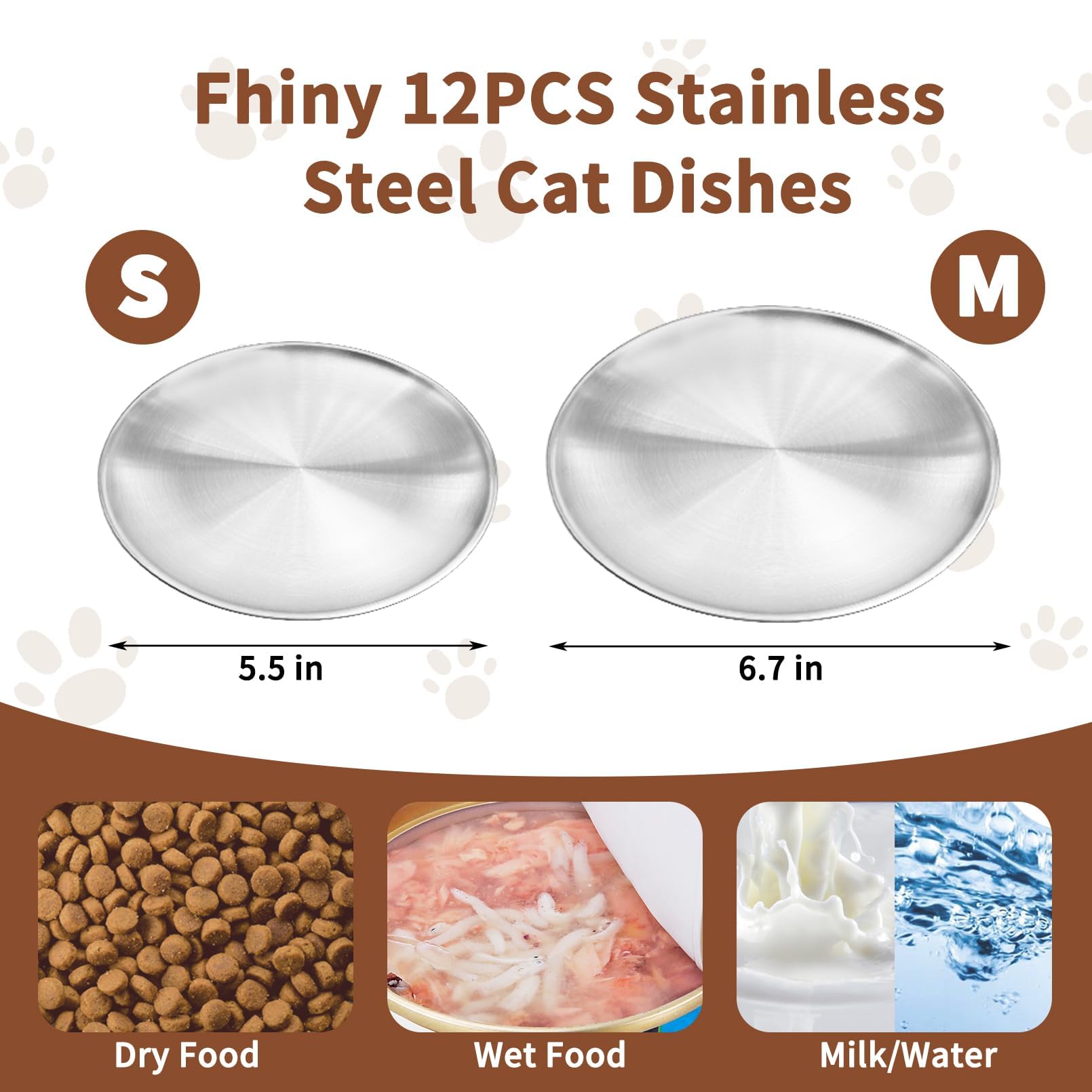 Fhiny cat dish set makes a thoughtful gift for cat lovers