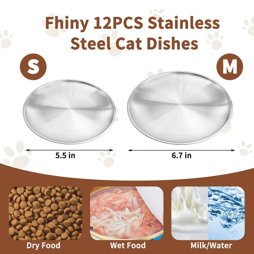 Fhiny cat dish set makes a thoughtful gift for cat lovers
