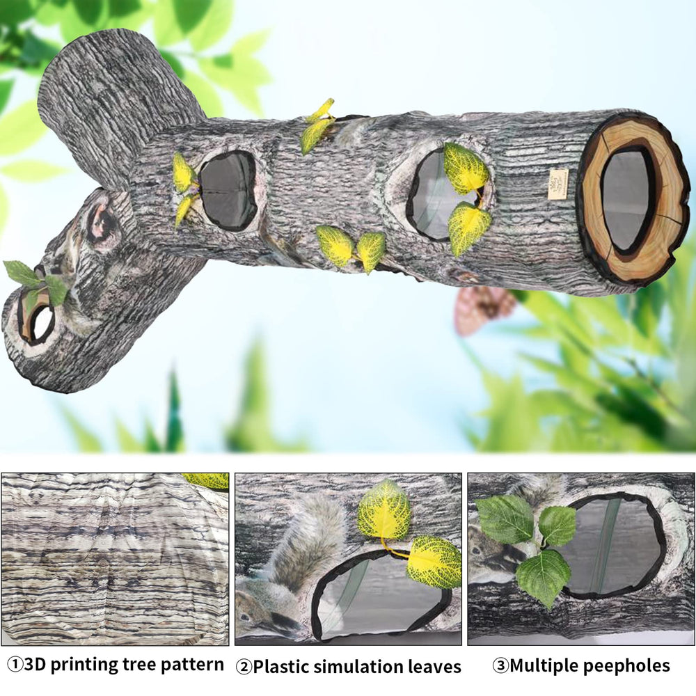 Fhiny cat tunnels large size supports several small pets in one setup