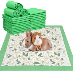 Fhiny disposable guinea pig cage liner 24x36 offers secure fit and fast absorption