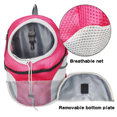 Fhiny dog carrier removable bottom pad allows easy cleaning and stability.