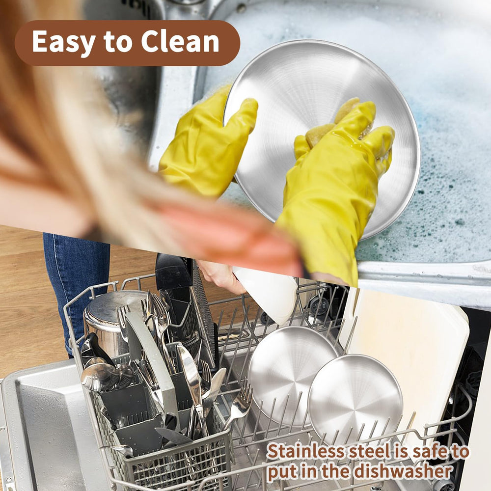 Fhiny durable, dishwasher-safe bowls for easy cleaning
