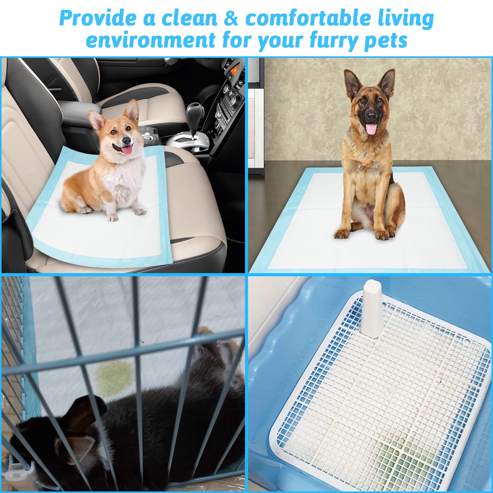 Fhiny guinea-pig liner absorbent quick-dry surface keeps cages cleaner and dryer.