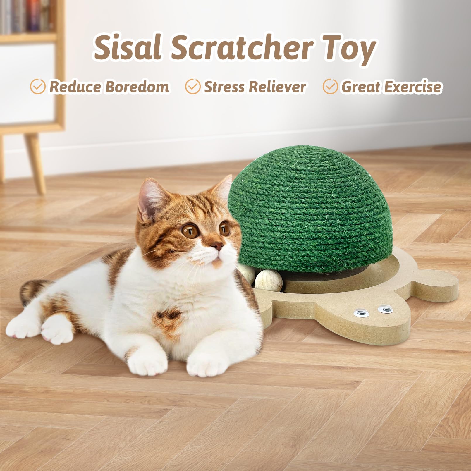 Fhiny interactive track toy engages cats with a captivating two piece design.