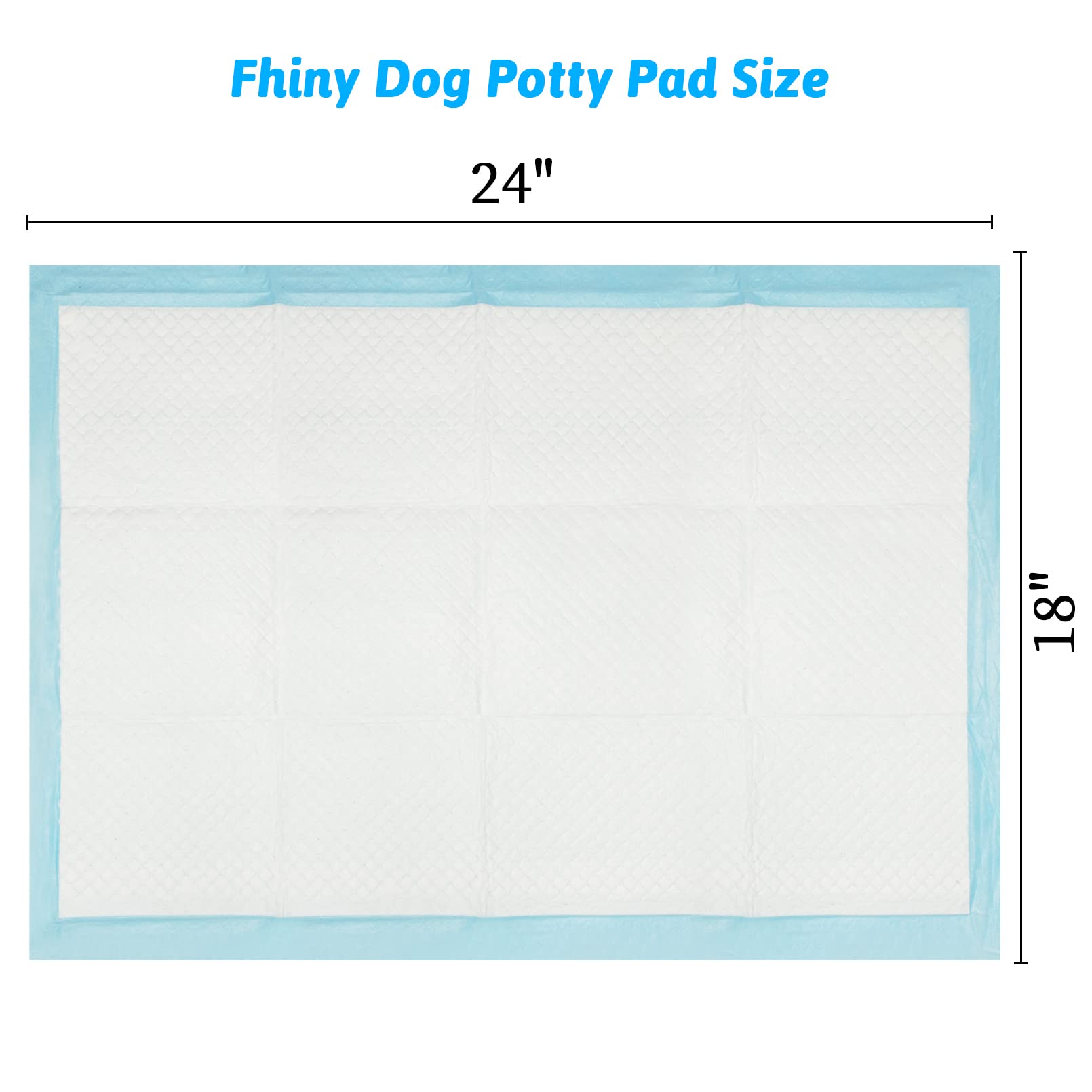 Fhiny pet training pad indoor-outdoor use for versatile pet care on trips.