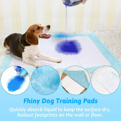 Fhiny rabbit-pee-pad 18x24 bottom anti-leak film reduces floor mess and staining.