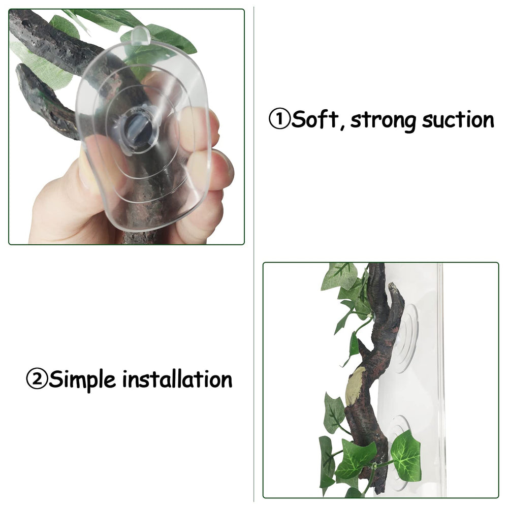 Fhiny reptile branch size 22x5 cm demonstrates versatile fit for many species