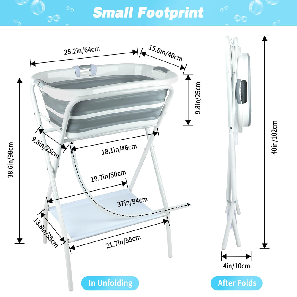 FHTONGE sturdy galvanized frame provides stable, rust-resistant support.