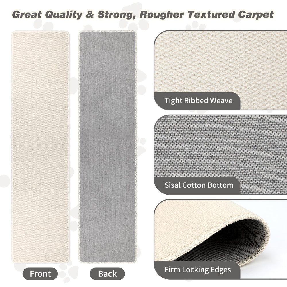 FHTONGE front loop-pile fabric provides soft, inviting scratching area.