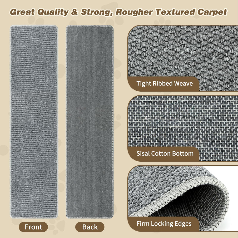 FHTONGE thickened wear-resistant material showcases durability against vigorous scratching