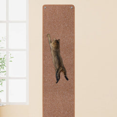 FHTONGE wall cat scratchpad 71x15 offers spacious surface for stretching and claw care.