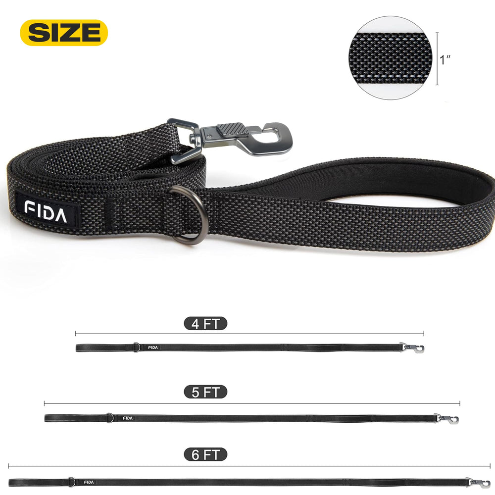 Fida 1-inch nylon leash delivering durable strength for daily use