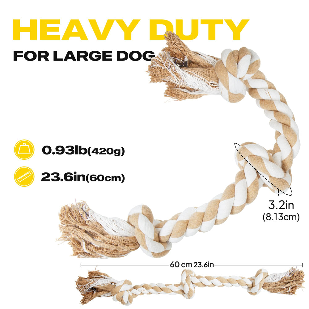 Fida rope toy may reduce boredom during indoor play.