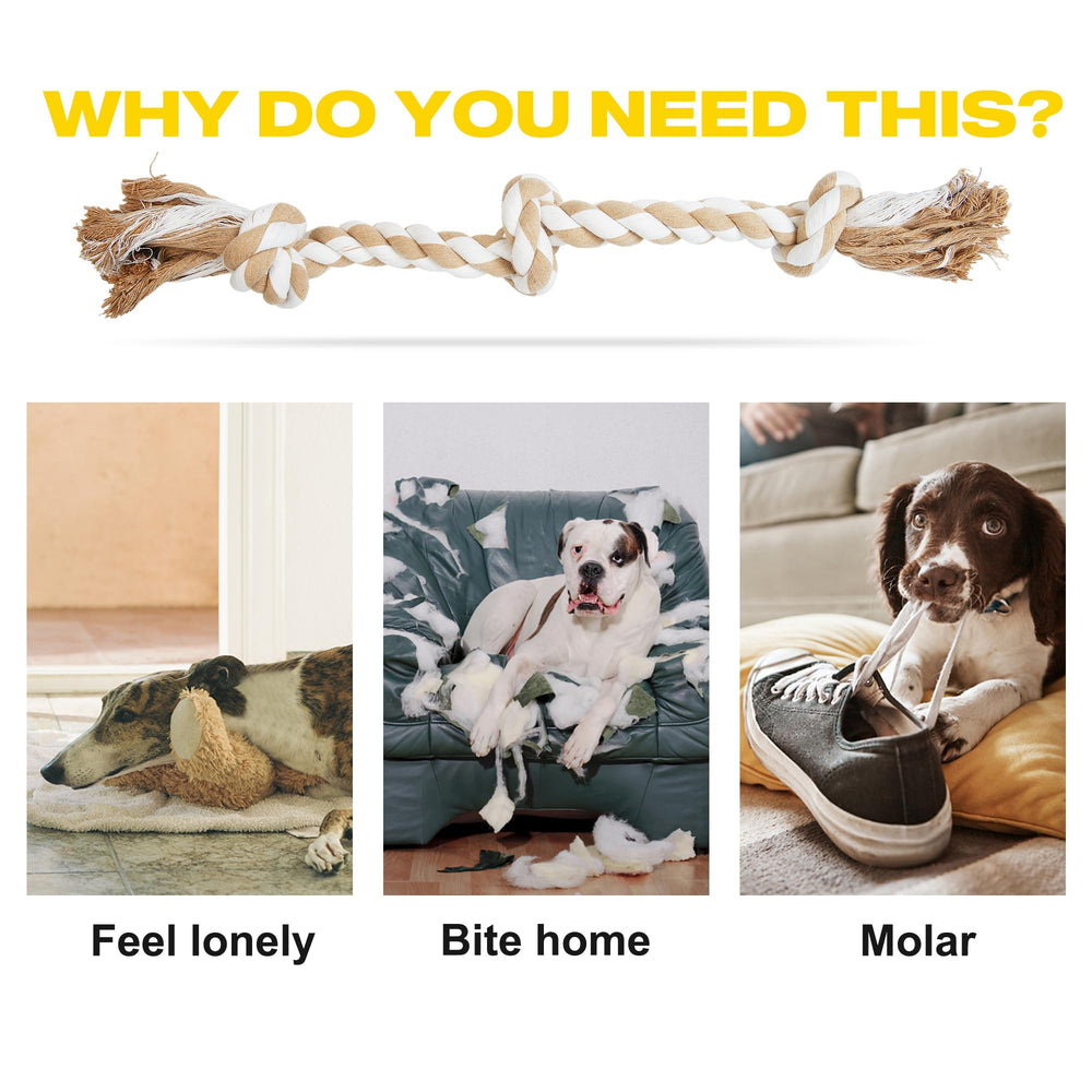 Fida dog rope toy makes a thoughtful gift for energetic dogs.