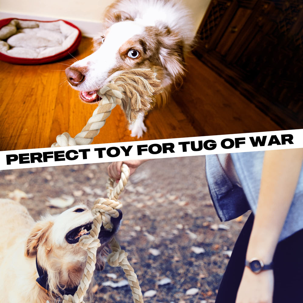 Fida rope toy helps save furniture by redirecting chewing energy.