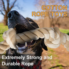 Fida rope toy close-up highlights tug-of-war engagement for dogs.