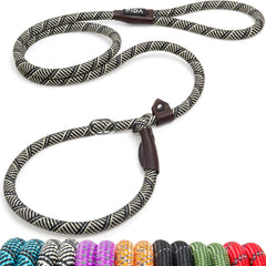 Fida durable slip lead close-up showing rugged nylon rope for control