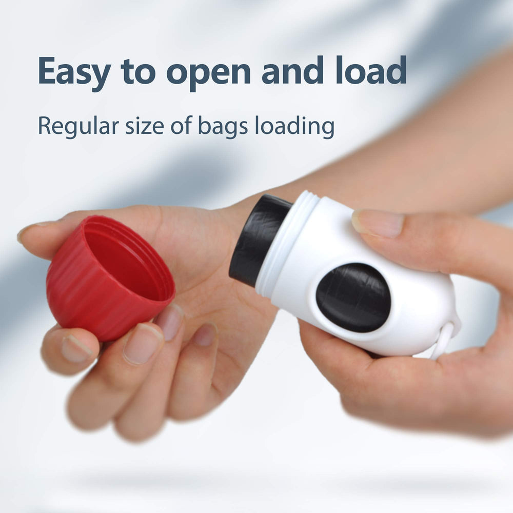 Fida reflective nylon tape increases visibility during dawn or dusk walks.